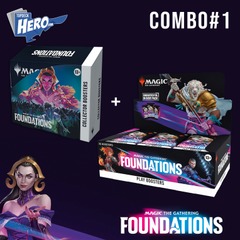 Foundations COMBO#1 - Play Booster Box + 1 Collector Box